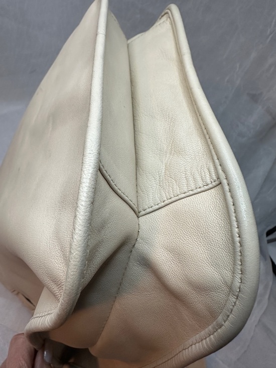Gucci Vintage Beige Leather Shoulder Bag Jackie O Jackie Hobo Tom Ford